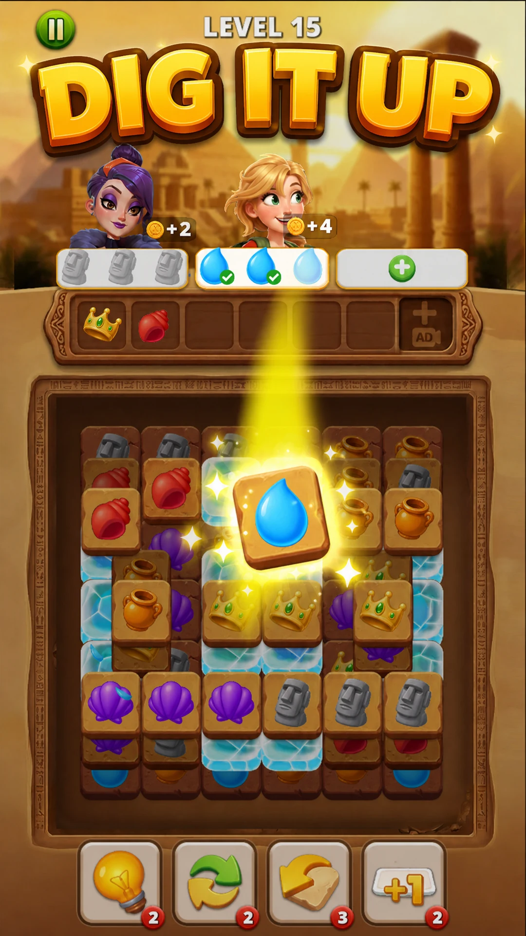 Tile Dig: Ancient Jewel Secret screenshot