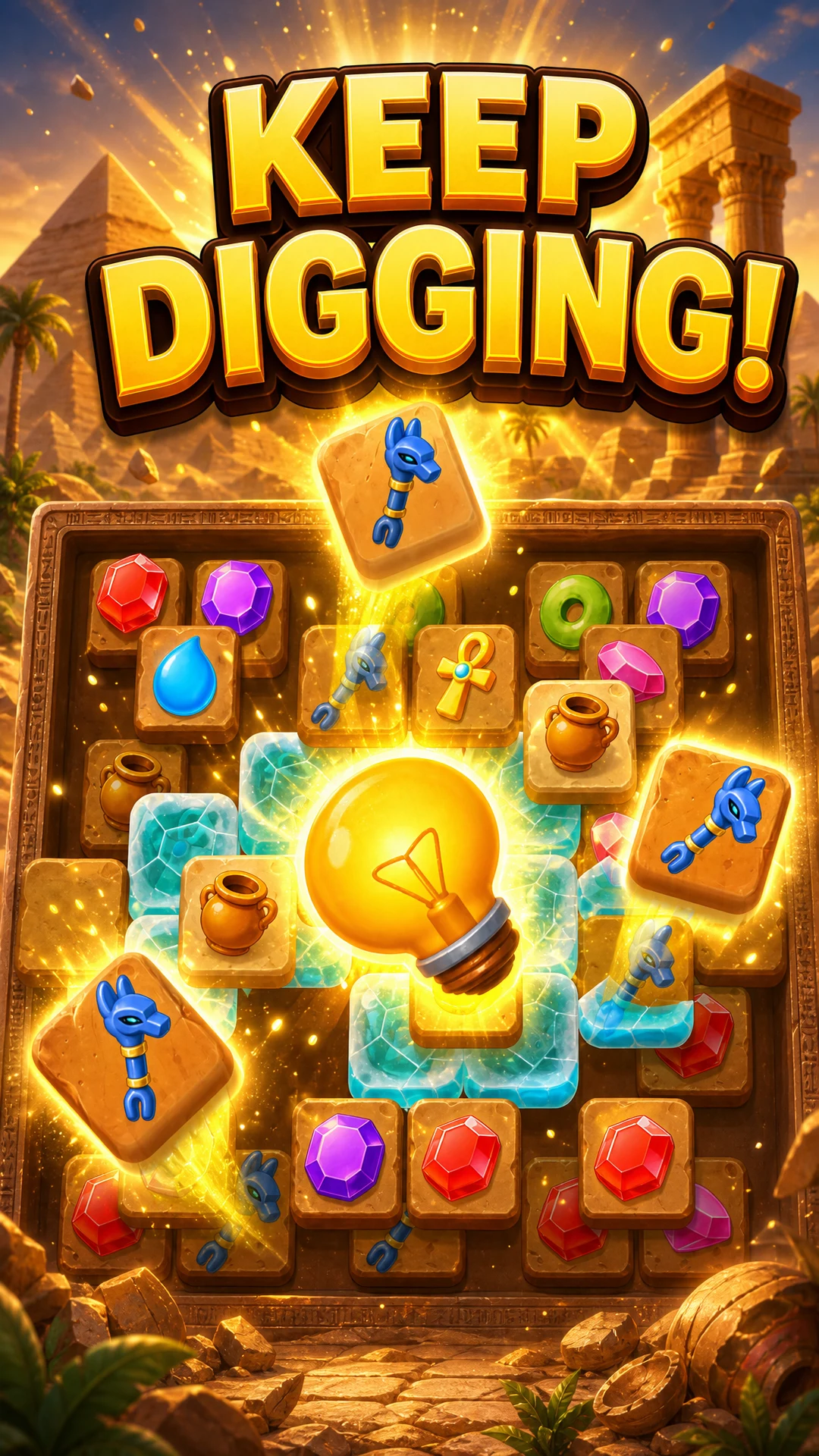 Tile Dig: Ancient Jewel Secret screenshot
